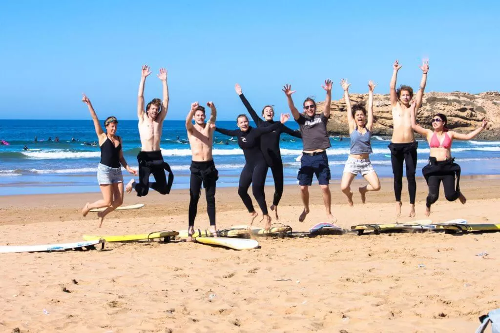 Camp de surf de l'auberge de jeunesse