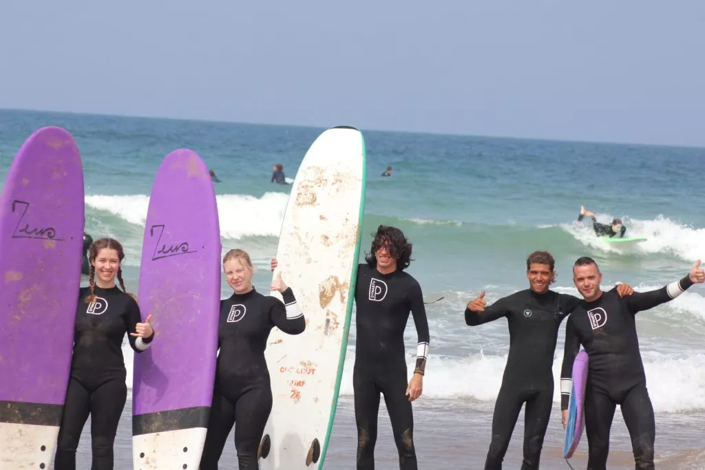 férias de surf em Marrocos